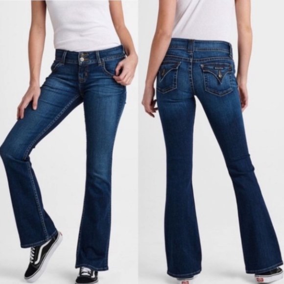 Hudson Bootcut Flap Pocket Jeans - Size 26 - Picture 3 of 11